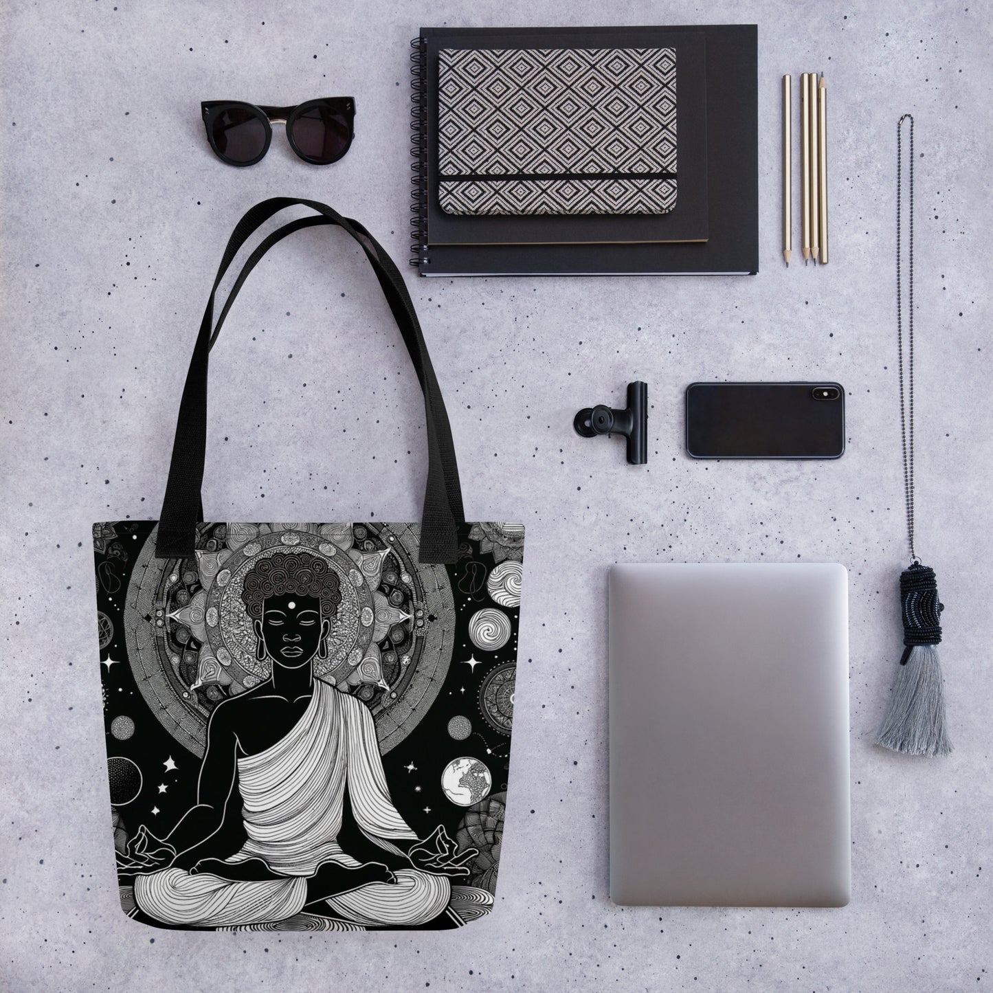 " Buddah  Inspired" Coloring Tote bag